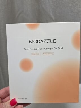 Deep Firming Hydro Collagen Gel Masks, 4 - Peach, Hyaluronic Acid, Niacinamide